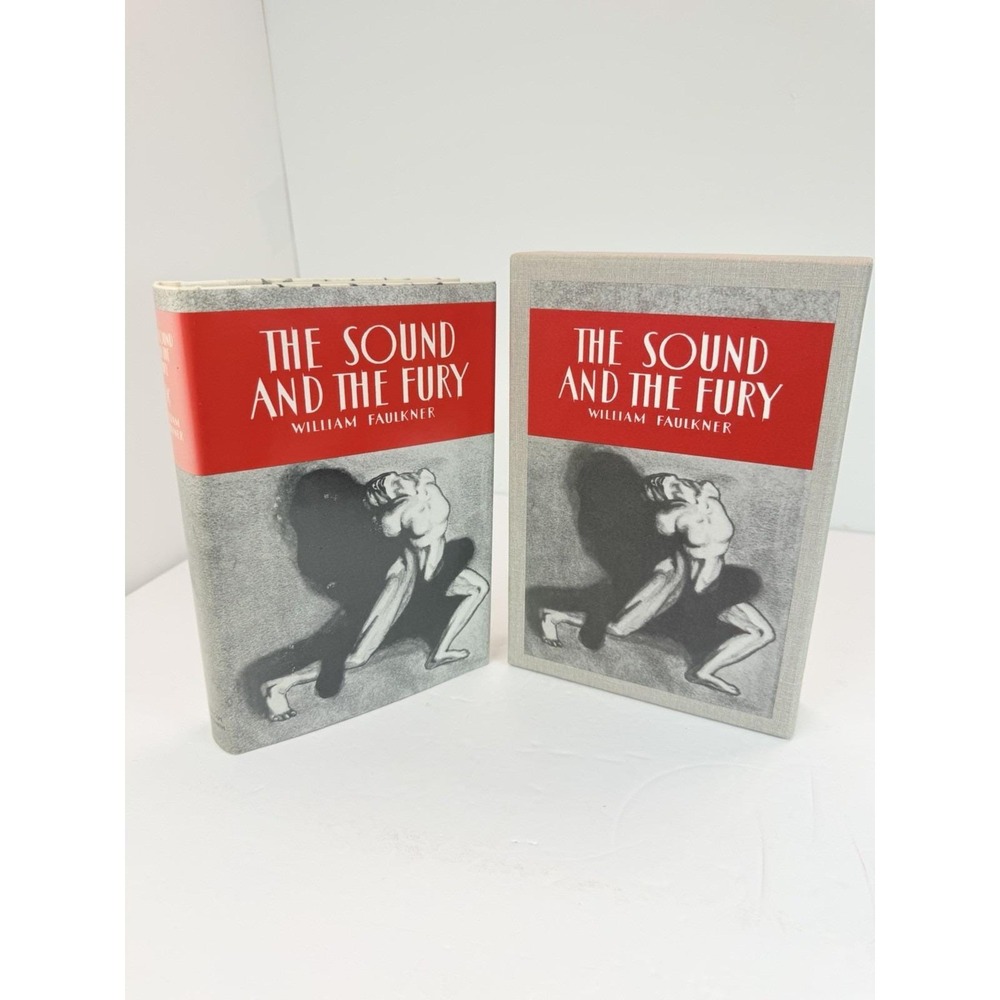The Sound and the Fury William Faulkner First Edition Library Facsimile Slipcove